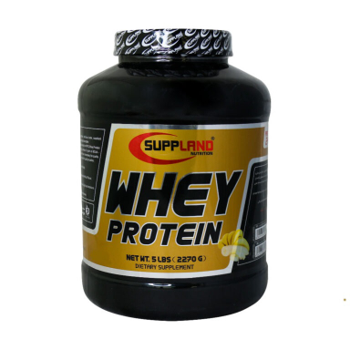 پودر وی پروتیین (Whey Protein) ساپلند نوتریشن طعم موزی حجم 2270 گرم