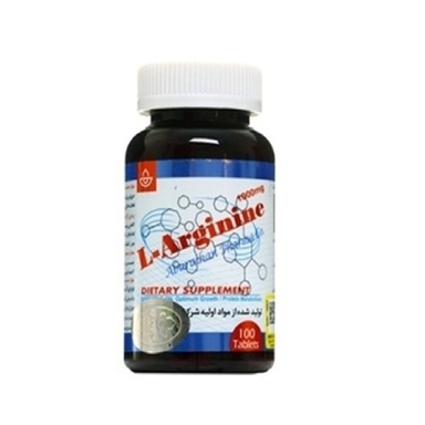 قرص ال آرژنین 500 میلی گرم (L Arginine 500 mg) ابوریحان بسته 90 عددی
