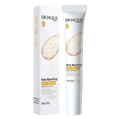 کرم دور چشم بایوآکوا (BioAqua) مدل Rice Raw Pulp حجم 20 میلی لیتر
