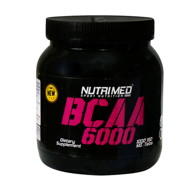 قرص بی سی ای ای 6000 (BCAA 6000) نوتریمد بسته 180 عددی