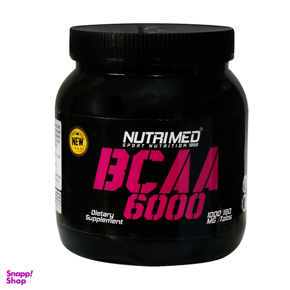 قرص بی سی ای ای 6000 (BCAA 6000) نوتریمد بسته 180 عددی