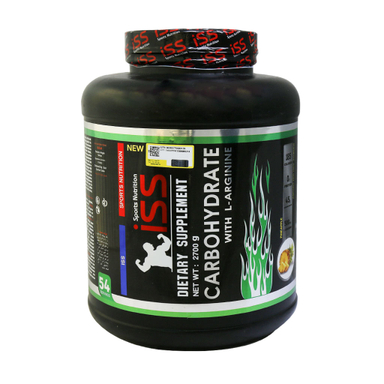 پودر کربوهیدرات و ال آرژنین (Carbohydrate With L Arginine) آی اس اس طعم پرتقال حجم 2700 گرم