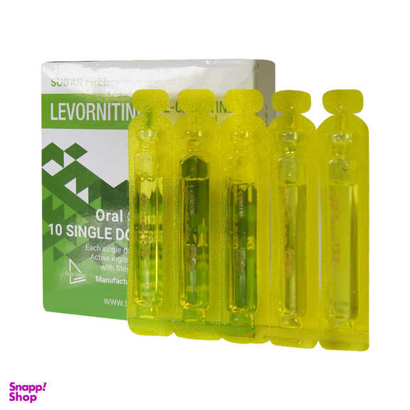 محلول لوورنیتین (Levornitine) دلتا دارو بسته 10 عددی
