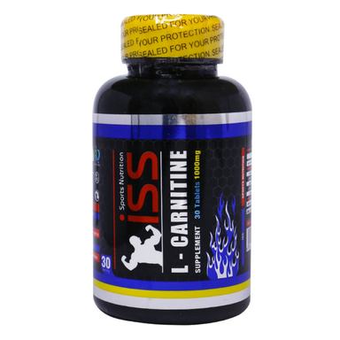 قرص ال کارنتین آی اس اس 1000 میلی گرم (L Carnitine 1000 mg) آی اس اس بسته 30 عددی