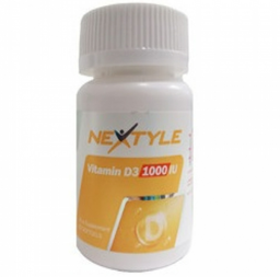 سافت ژل ویتامین د3 1000 واحد (Vitamin D3 1000 IU) نکستایل بسته 60 عددی