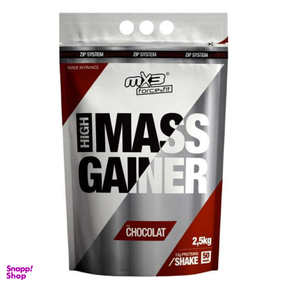 پودر های مس گینر شکلاتی (High Mass Gainer) ام ایکس تری وزن 2500 گرم
