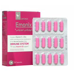 کپسول دایونیکس امونیکس (Dayonix Emonix) دایونیکس فارما بسته 30 عددی