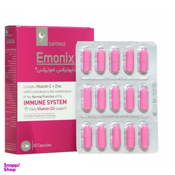 کپسول دایونیکس امونیکس (Dayonix Emonix) دایونیکس فارما بسته 30 عددی