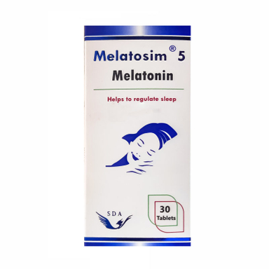 قرص ملاتونین 5 میلی گرم (Melatonin 5 mg) سیمرغ دارو عطار بسته 30 عددی
