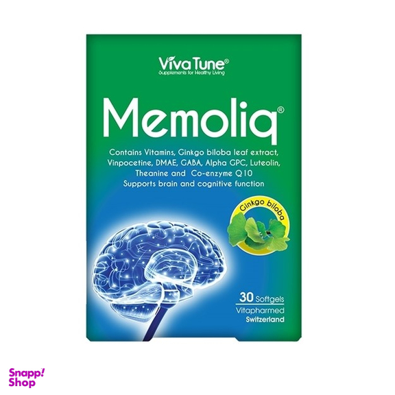 سافت ژل ممولیک (Memoliq) ویوا تیون بسته 30 عددی