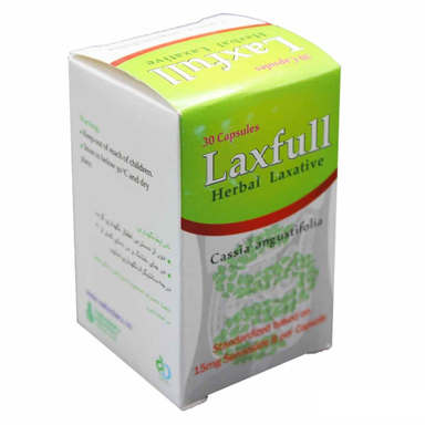 کپسول لاکسافول (Laxafull) باریج اسانس بسته 30 عددی