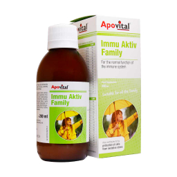 شربت ایمو اکتیو فمیلی (Immu Aktiv Family) آپوویتال حجم 200 میلی لیتر