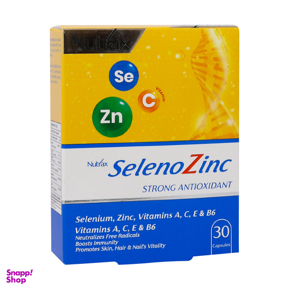 کپسول سلنوزینک (Selenozinc) نوتراکس بسته 30 عددی