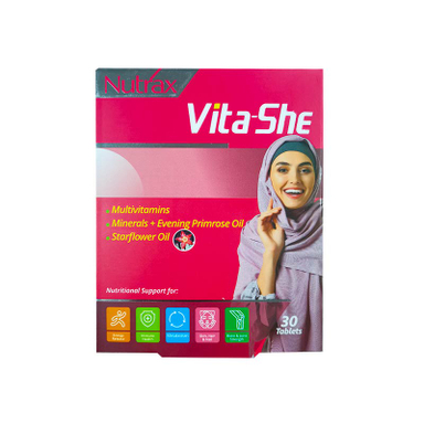 قرص وایتا شی (Vita She) نوتراکس بسته 30 عددی