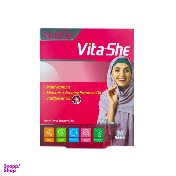 قرص وایتا شی (Vita She) نوتراکس بسته 30 عددی