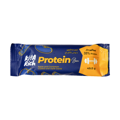پروتیین بار بادام زمینی کیتاریچ (Kita Rich) وزن 45 گرم