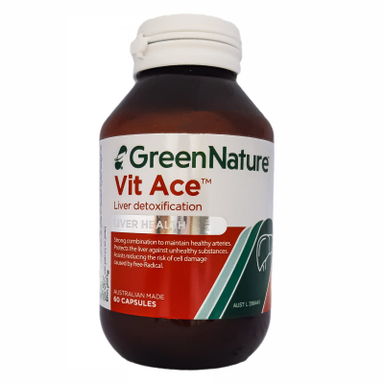 کپسول آنتی اکسیدان ویت ایس (Vit Ace) گرین نیچر بسته 60 عددی