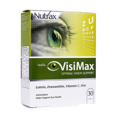 قرص تقویت بینایی ویزیمکس (Visimax) نوتراکس بسته 30 عددی