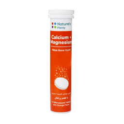 قرص جوشان کلسیم و منیزیم (Calcium Plus Magnesium) نیچرز پلنتی بسته 13 عددی
