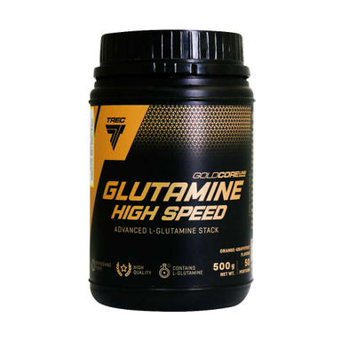 پودر گلوتامین های اسپید گلد کر لاین (Gold Core Line Glutamine High Speed) ترک نوتریشن طعم گیلاس انگور سیاه وزن 500 گرم