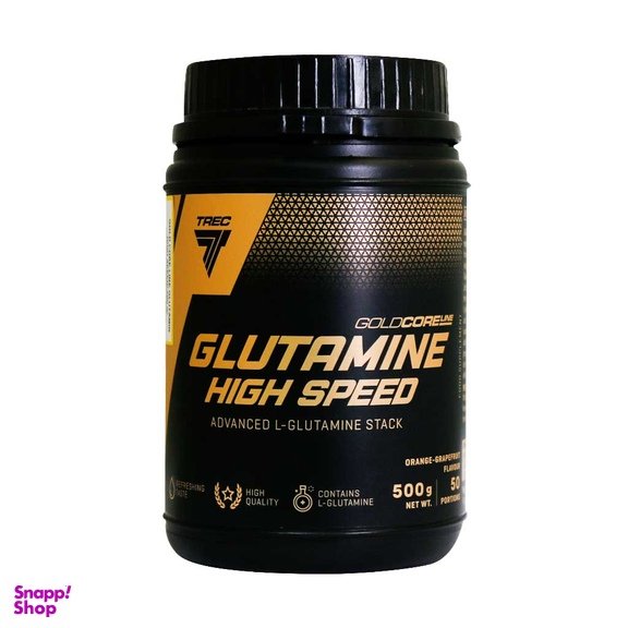 پودر گلوتامین های اسپید گلد کر لاین (Gold Core Line Glutamine High Speed) ترک نوتریشن طعم گیلاس انگور سیاه وزن 500 گرم
