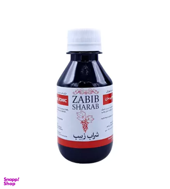 شربت سیستم ایمنی شراب زبیب (Zabib Sharab) نیاک حجم 120 میلی لیتر