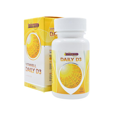 قرص دیلی D3 ویتامین (Daily D3) ویتاول بسته 30 عددی