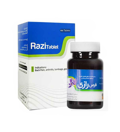 قرص مفاصل و استخوان رازی (Razi Tablet) نیاک بسته 100 عددی