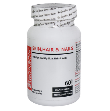 کپسول مکمل پوست مو و ناخن هیر اسکین اند نیلز (Skin Hair and Nails) برونسون