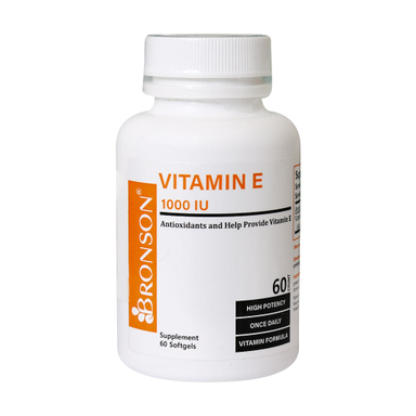 سافت ژل ویتامین ای (Vitamin E) برونسون