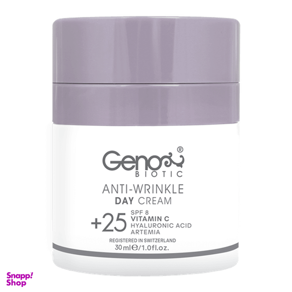 کرم روز ضد چروک ژنوبایوتیک (Genobiotic) مخصوص سنین بالای 25 سال