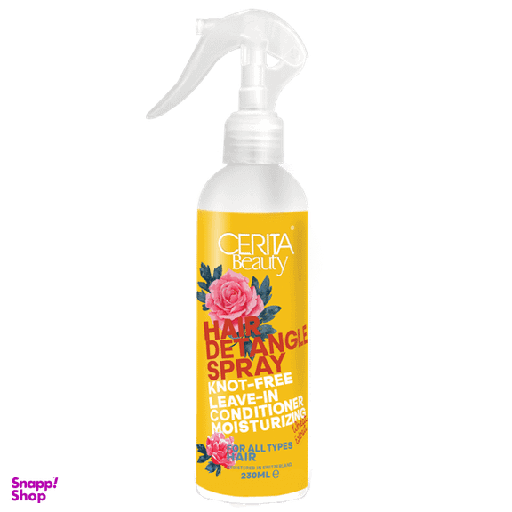 اسپری نرم کننده مو سریتا مدل Hair Detangle حجم 230 میلی لیتر