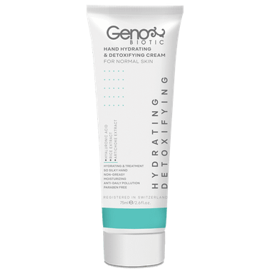 کرم مرطوب کننده دست ژنو بایوتیک (Genobiotic) مدل Detoxifying مخصوص پوست نرمال