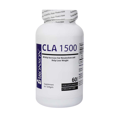 سافت ژل سی ال ای 1500 میلی گرم (CLA 1500 mg) برونسون بسته 60 عددی