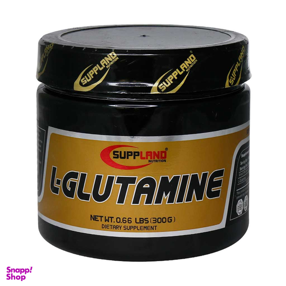 پودر ال گلوتامین (L Glutamine) ساپلند نوتریشن حجم 300 گرم