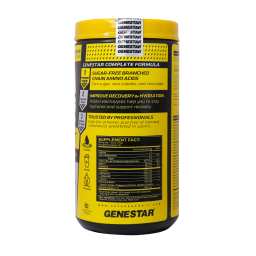 پودر بی سی ای ای و ب6 و الکترولیت (BCAA And B6 And Electrolytes) ژن استار طعم بلوبری حجم 420 گرم