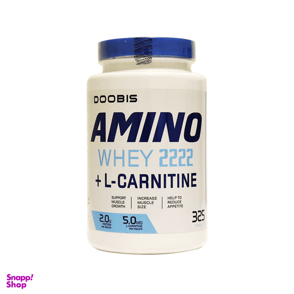 قرص آمینو وی 2222 و ال کارنیتین (Amino Whey 2222 And L Carnitine) دوبیس