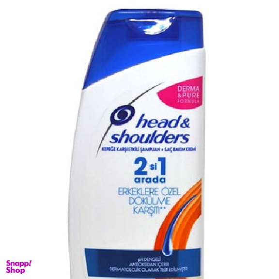 شامپو مو ضد ریزش مردانه هد اند شولدرز (Head & Shoulders) حجم 300 میلی لیتر