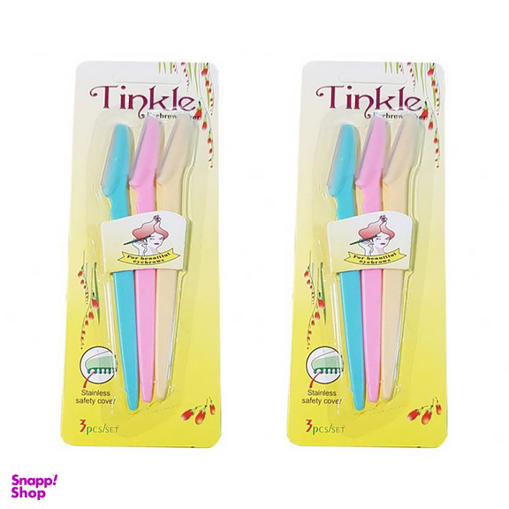 تیغ اصلاح ابرو تینکل (Tinkle) مدل Pro1 چند رنگ بسته 2 عددی