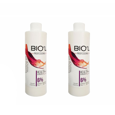 اکسیدان 6 درصد بیول (Biol) مدل Professional حجم 150 میلی لیتر بسته 2 عددی