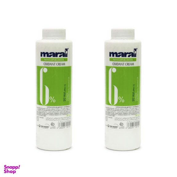 اکسیدان مارال (Maral) مدل 20Vol شش درصدی حجم 150 میلی‌ لیتر بسته 2 عددی