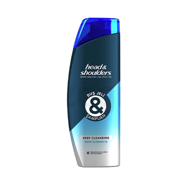 شامپو سر و بدن هد اند شولدرز (Head & Shoulders) مدل Deep Cleansing حجم 360 میلی لیتر