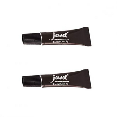 چسب مژه جویل (Jewel) مدل BLK وزن 1 گرم بسته 2 عددی
