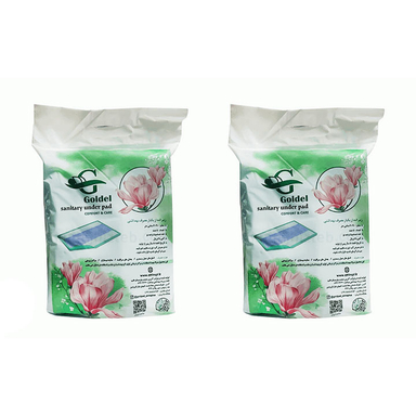 زیر انداز بهداشتی گلدل (Goldel) مدل Comfort & Care بسته 2 عددی