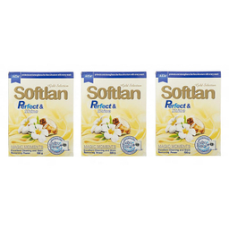 پودر ماشین لباسشویی سافتلن سری Gold Selection مدل Perfect And Shine وزن 500 گرم بسته 3 عددی