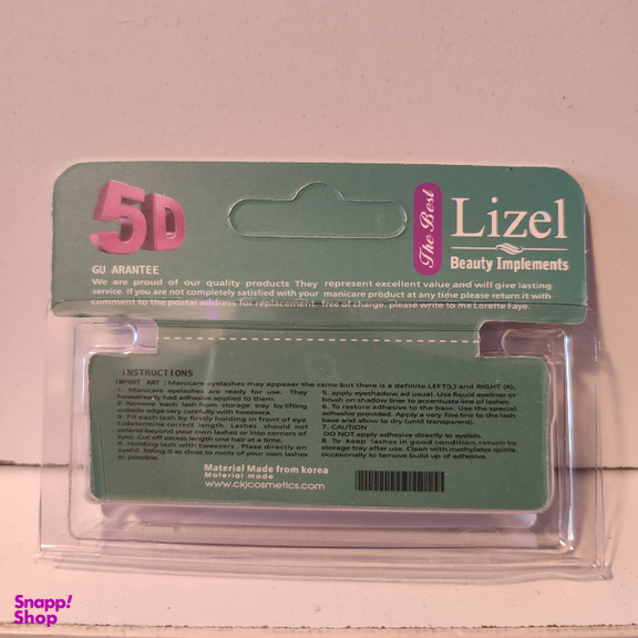 مژه 5 بعدی لیزل (Lizel) مدل 274