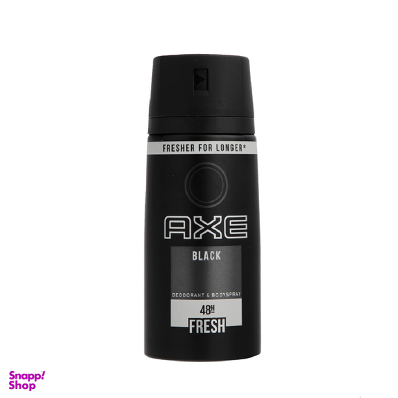 اسپری اکس (Axe) مدل Black All Day Fresh حجم 150 میلی‌لیتر