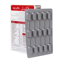 قرص مکمل پوست، مو و ناخن پرفکتیل پلاتینوم (Perfectil Platinum) ویتابیوتیکس بسته 60 عددی