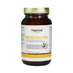 قرص مکمل خانم ها مولتی فور هر (Multi For Her) ویتالی تون بسته 60 عددی