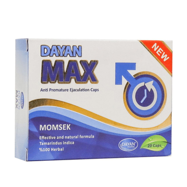 کپسول گیاهی دایان مکث ممسک (Dayan Max Momsek) دایان فارما بسته 20 عددی